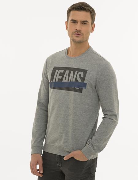 Gri Melanj Sweatshirt - 50235439013