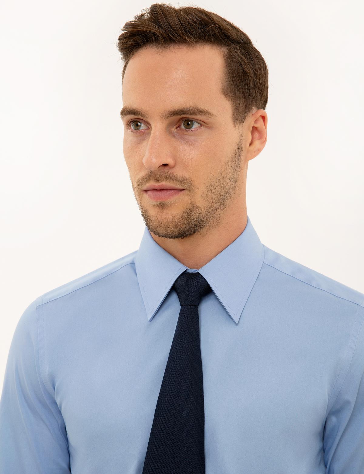 Saks Slim Fit Uzun Kollu Gömlek - 50223124031