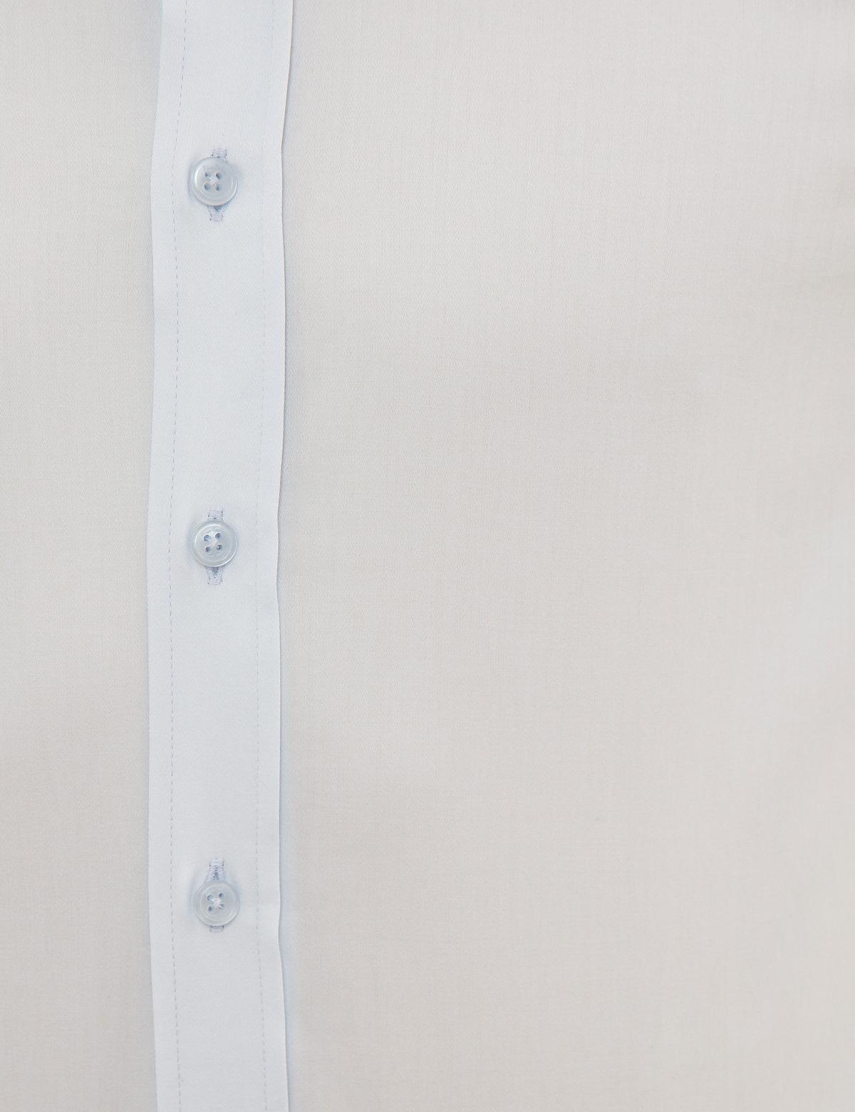 Açık Mavi Slim Fit Uzun Kollu Gömlek - 50223124013