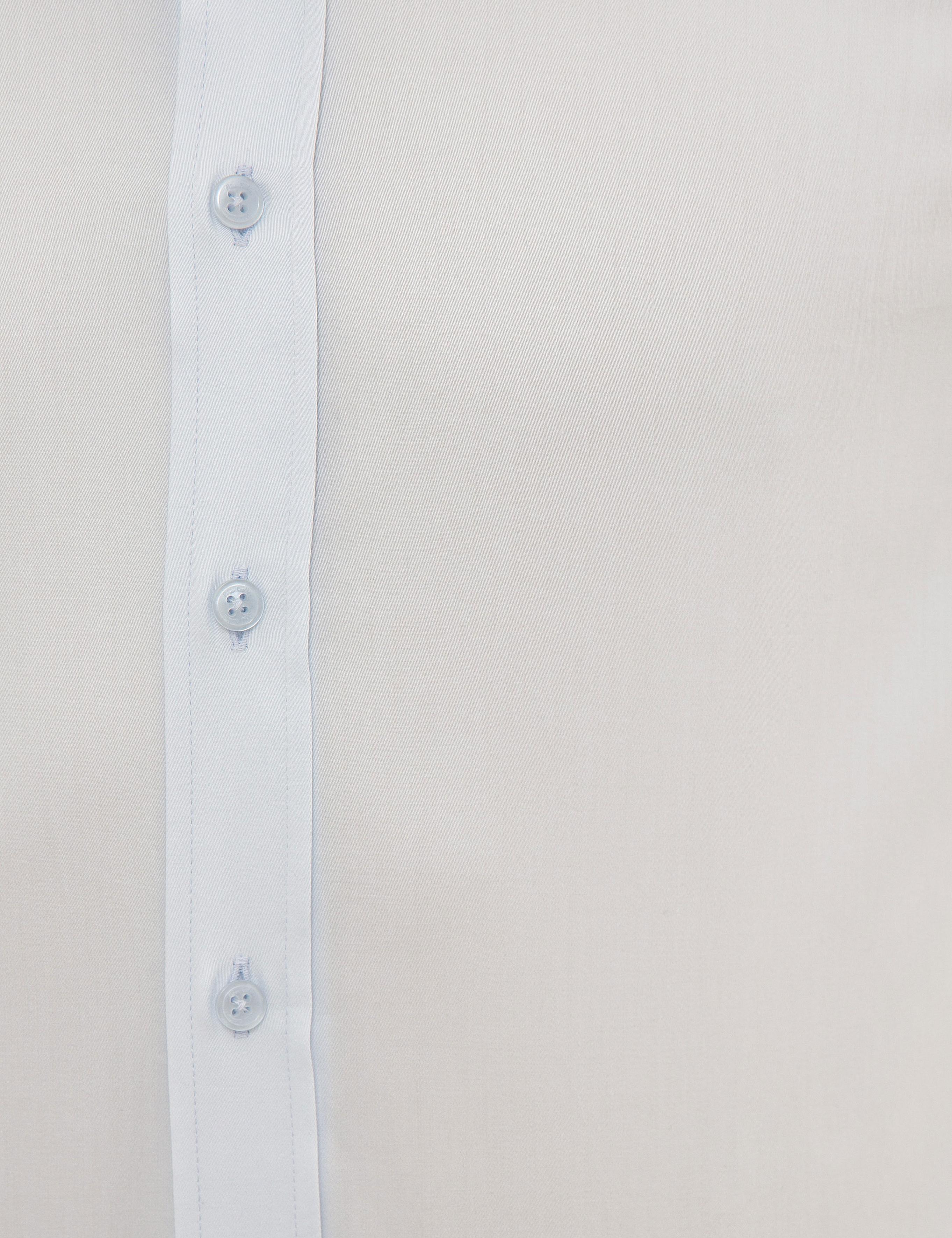 Açık Mavi Slim Fit Uzun Kollu Gömlek