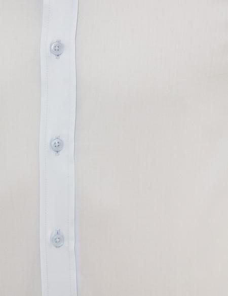 Açık Mavi Slim Fit Uzun Kollu Gömlek - 50223124013