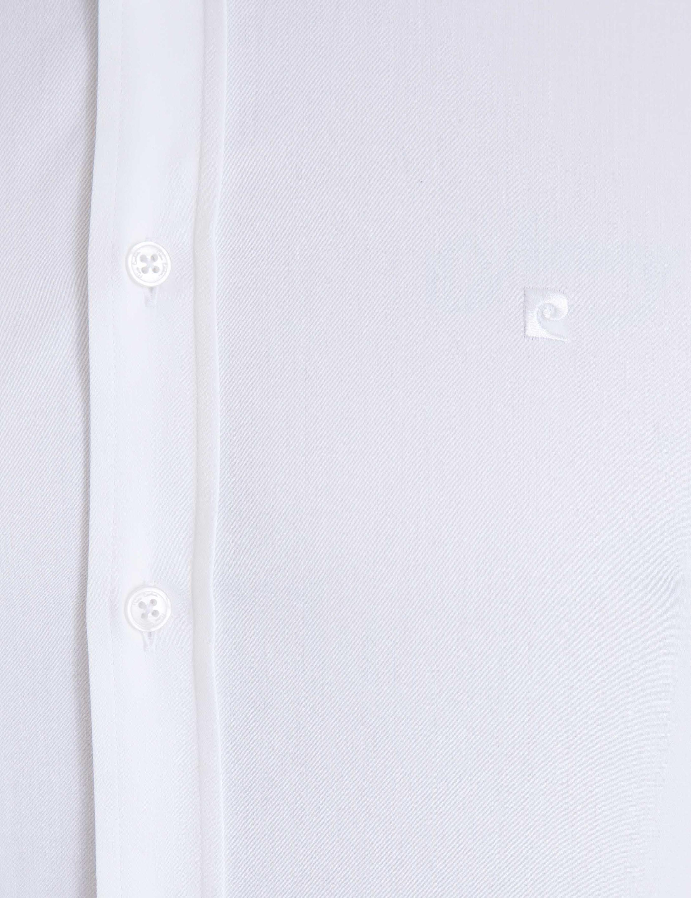 Beyaz Slim Fit Uzun Kollu Basic Gömlek