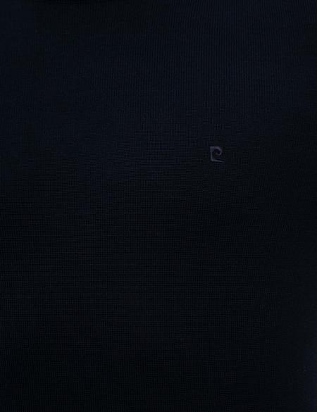 Lacivert Slim Fit Balıkçı Yaka Basic Triko Kazak - 50227090014