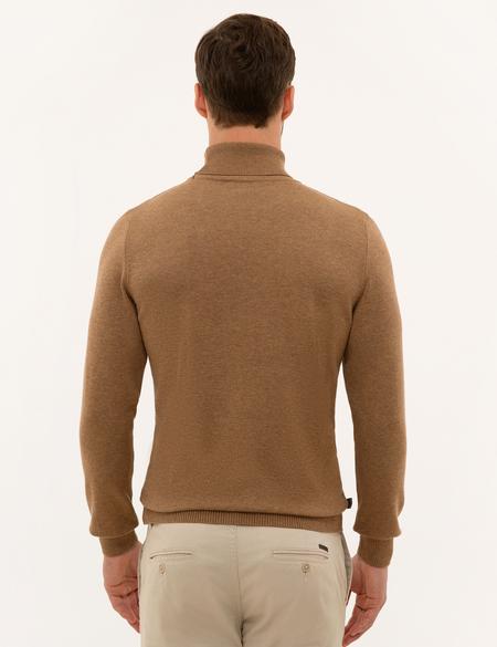 Camel Melanj Slim Fit Basic Kazak - 50227090097