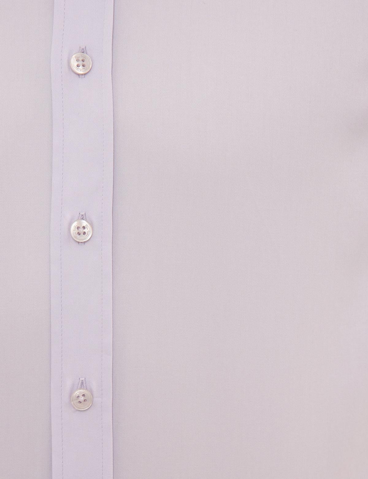 Lila Slim Fit Uzun Kollu Gömlek - 50223124058