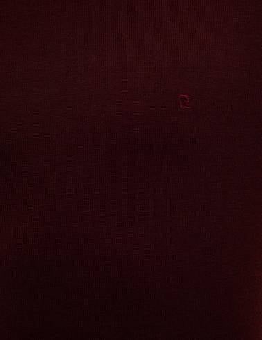 Bordo Slim Fit Basic Kazak