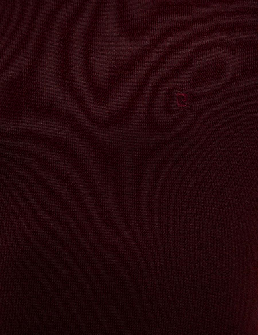 Bordo Slim Fit Basic Kazak