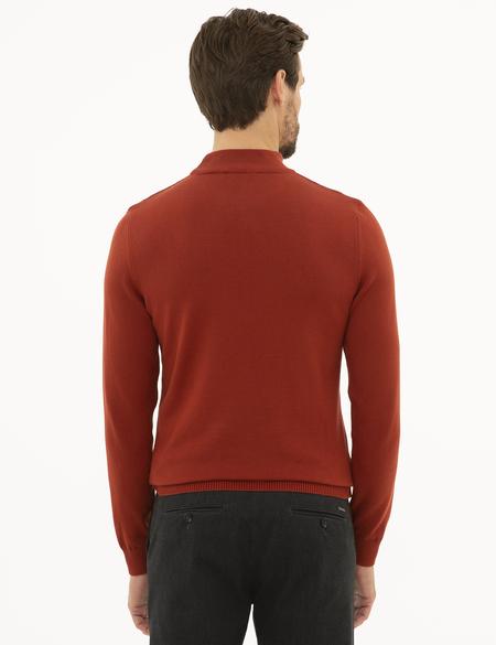 Kiremit Slim Fit Basic Kazak - 50227091118