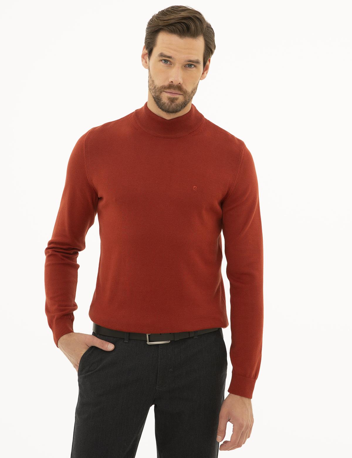 Kiremit Slim Fit Basic Kazak - 50227091118