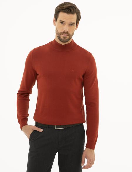 Kiremit Slim Fit Basic Kazak - 50227091118