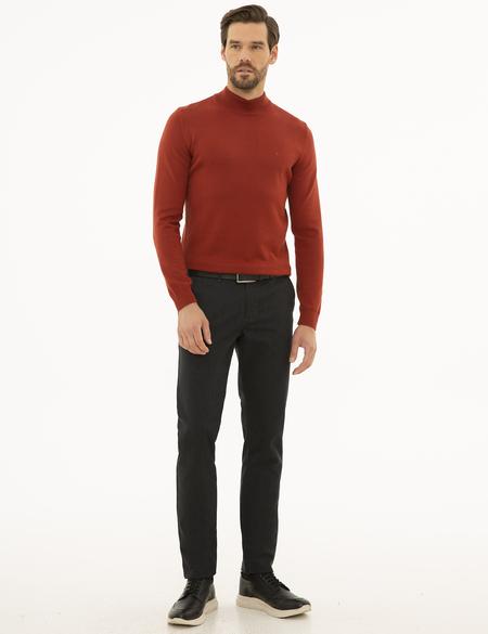 Kiremit Slim Fit Basic Kazak - 50227091118