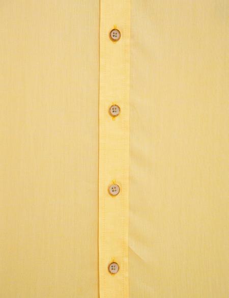 Sarı Slim Fit Gömlek - 50225940005