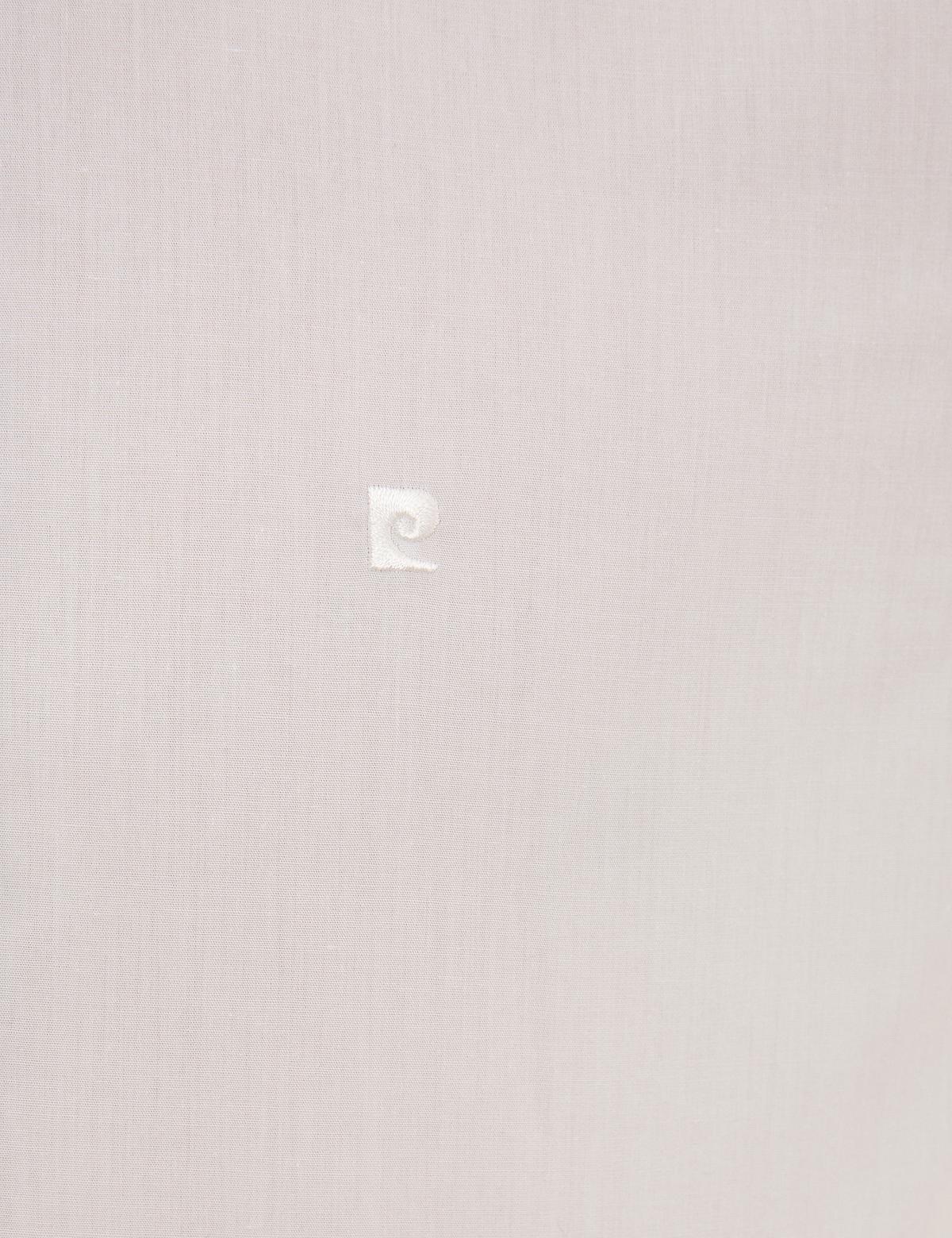 Beyaz Slim Fit Uzun Kollu Basic Gömlek - 50227784019