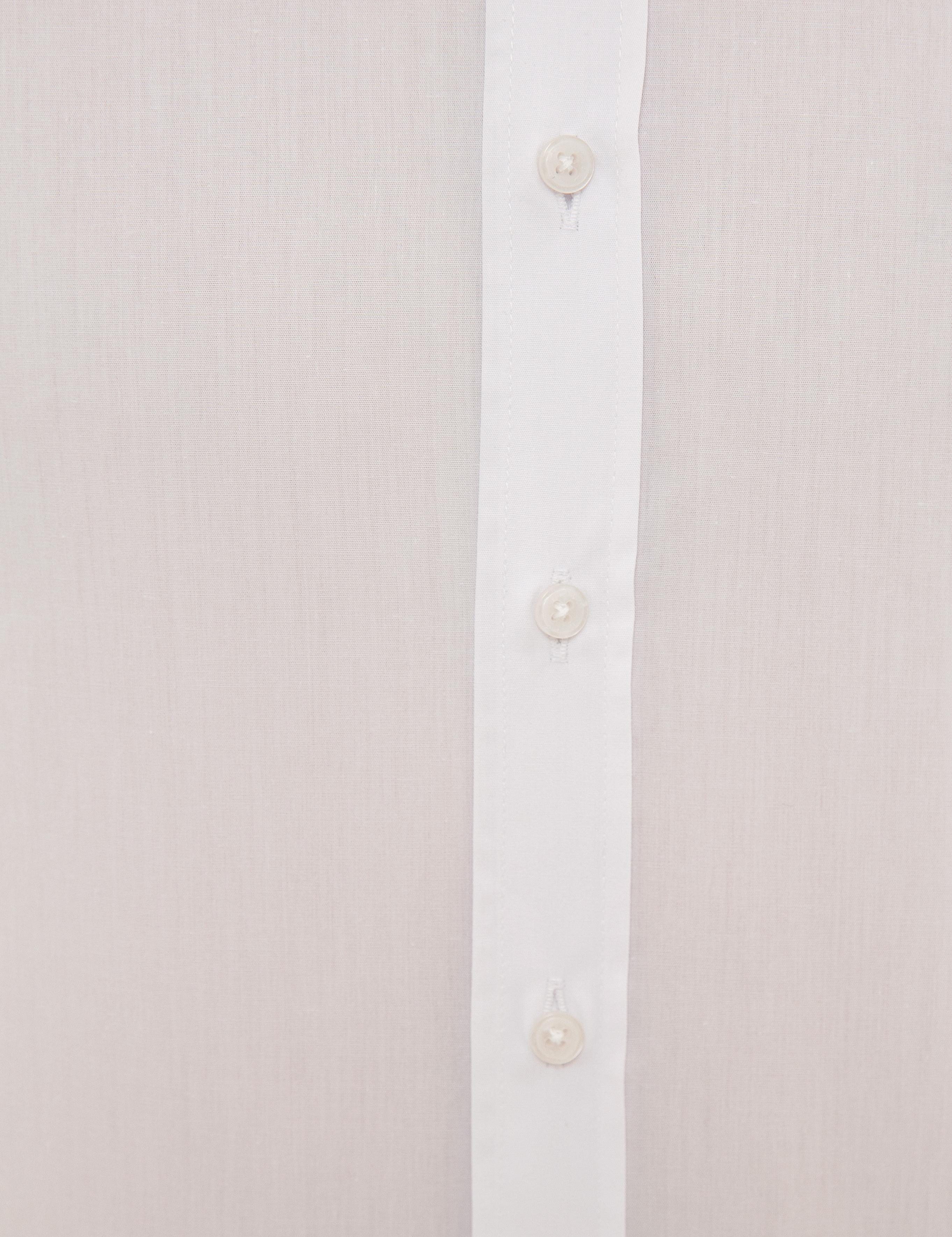 Beyaz Slim Fit Uzun Kollu Basic Gömlek