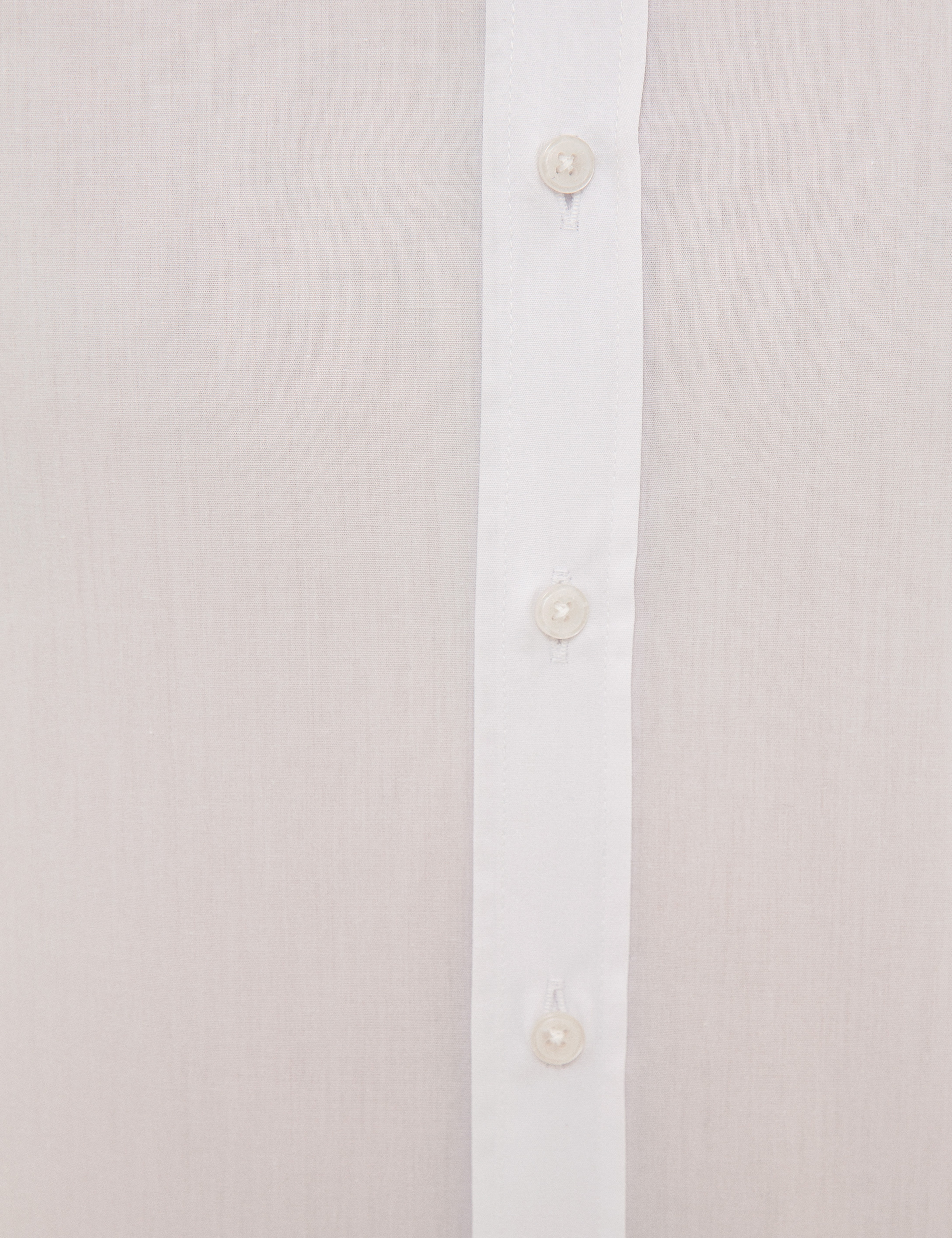 Beyaz Slim Fit Uzun Kollu Basic Gömlek