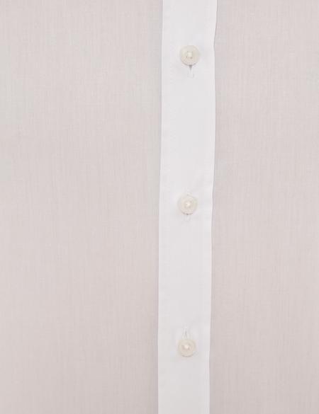 Beyaz Slim Fit Uzun Kollu Basic Gömlek - 50227784019