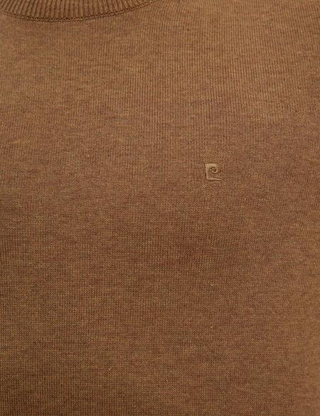 Camel Melanj Slim Fit Bisiklet Yaka Basic Triko Kazak - 50229215086