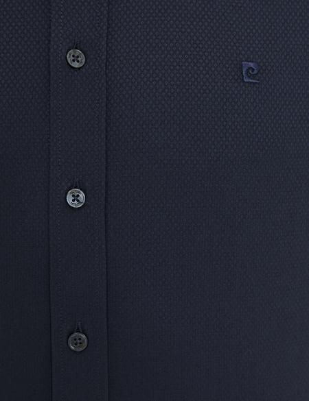 Lacivert Slim Fit Uzun Kollu Gömlek - 50230425010