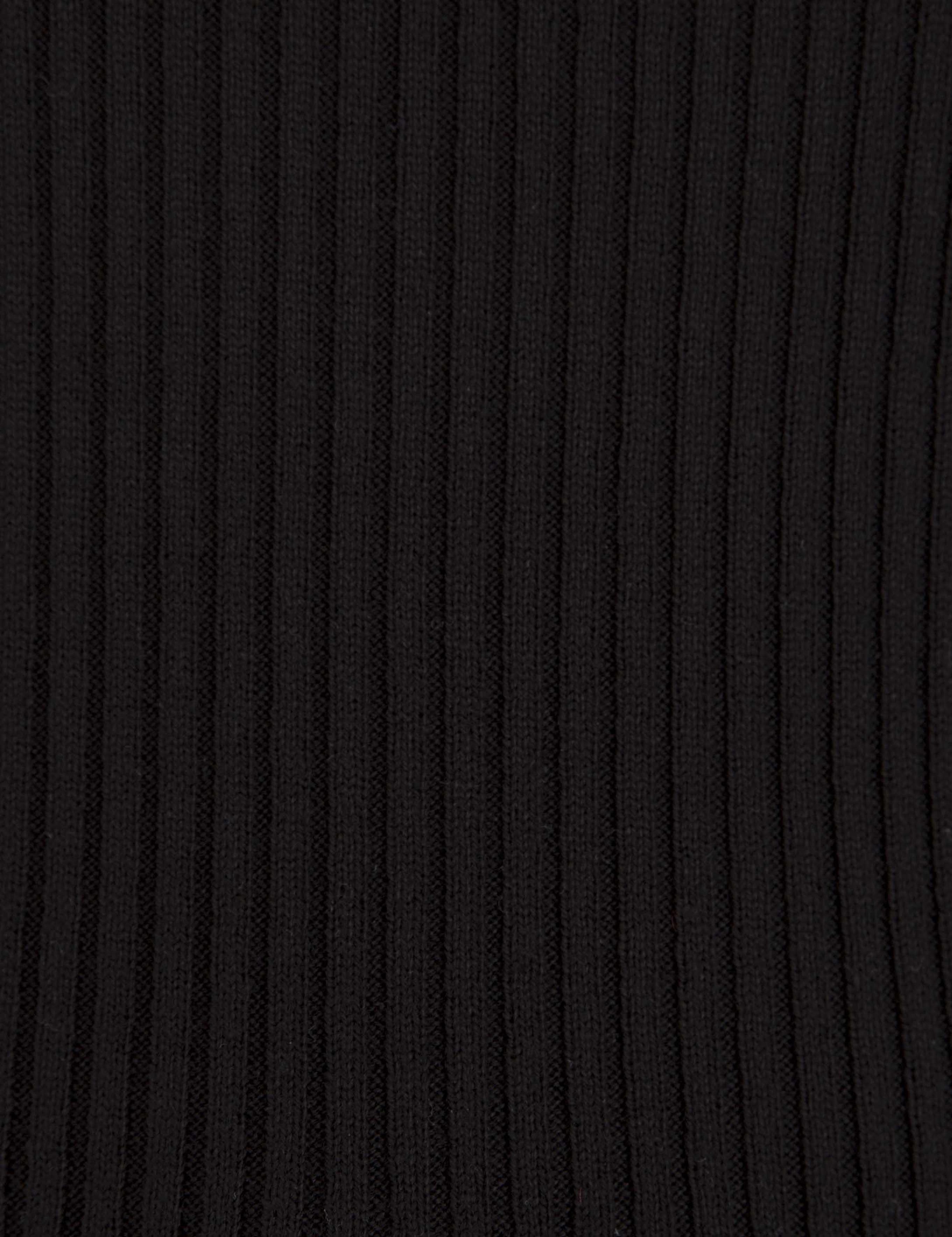 Siyah Slim Fit Kazak