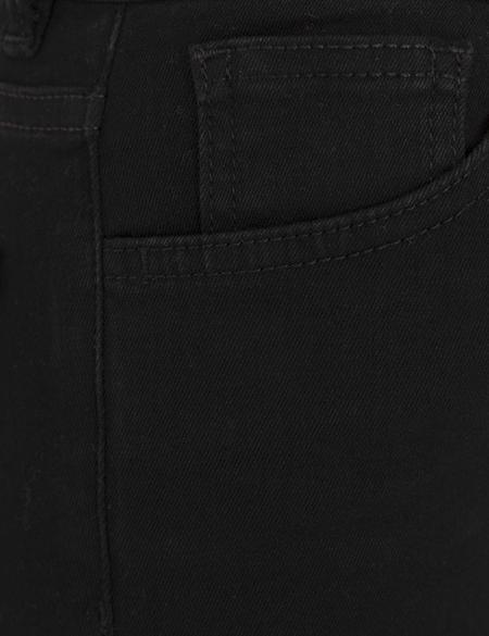 Siyah Skinny Fit Jean Pantolon - 50237955004