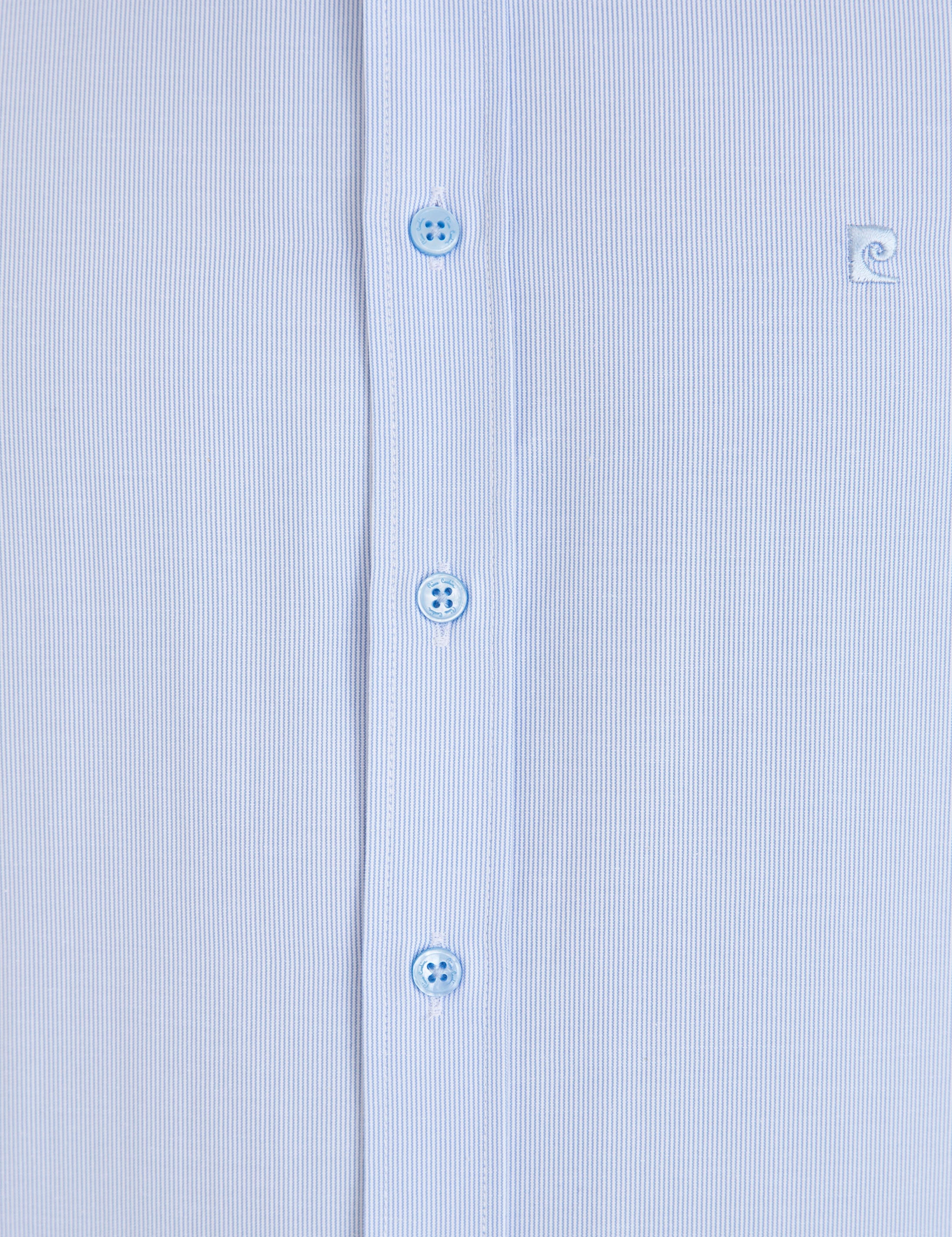Mavi Slim Fit Uzun Kollu Gömlek - Image 6