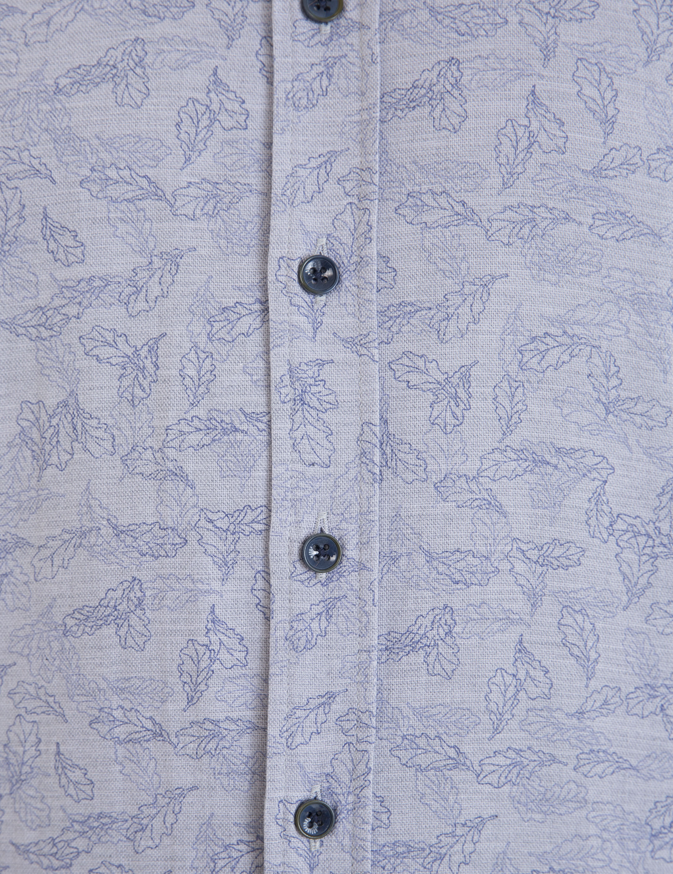 Lacivert Slim Fit Uzun Kollu Gömlek - Image 6