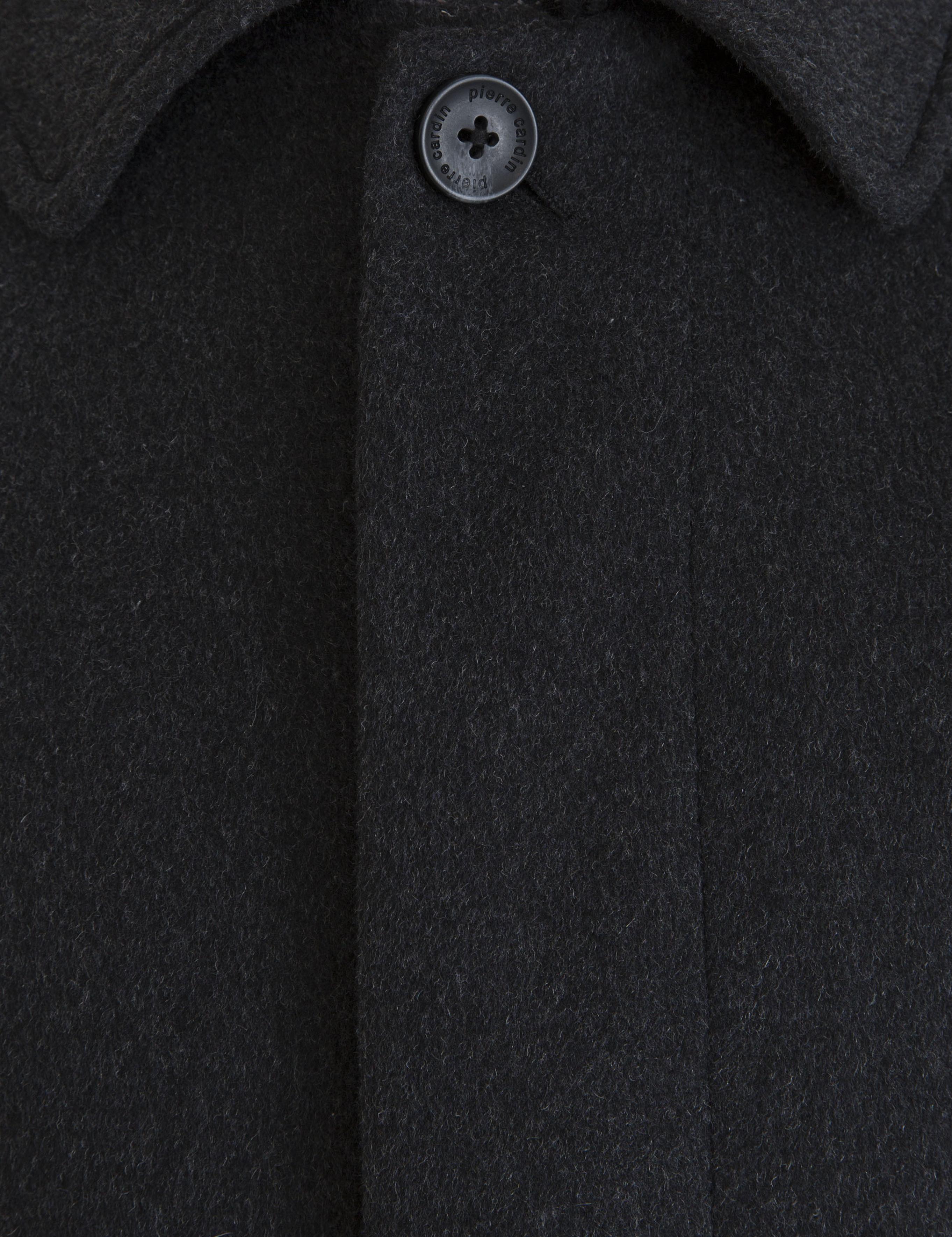 Antrasit Slim Fit Kaban Kaşe