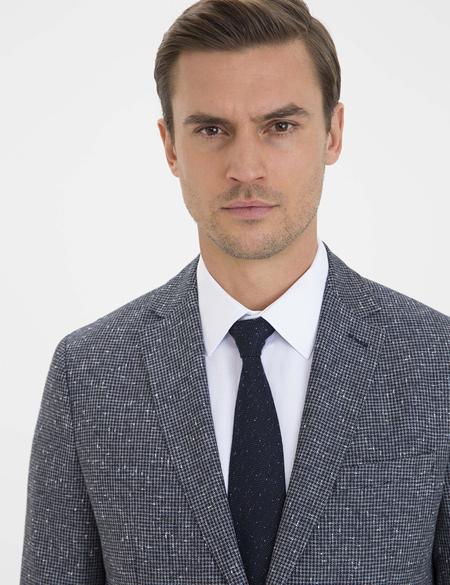 Lacivert Slim Fit Ceket - 50229163071