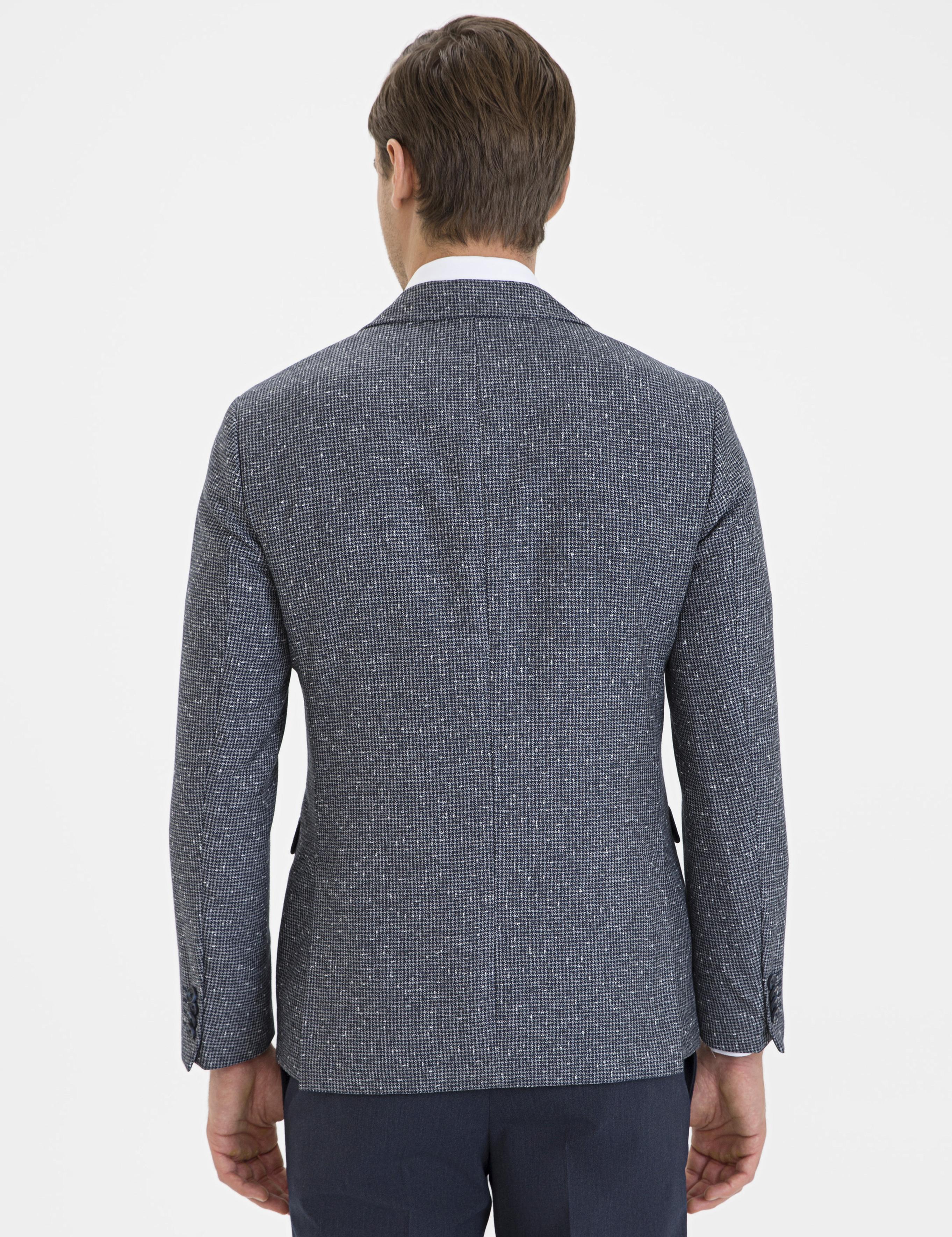 Lacivert Slim Fit Ceket