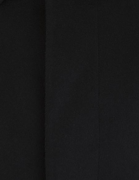 Siyah Slim Fit Kaban Kaşe - 50230235039