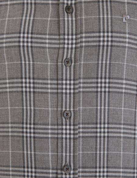 Kahverengi Slim Fit Gömlek - 50233499006