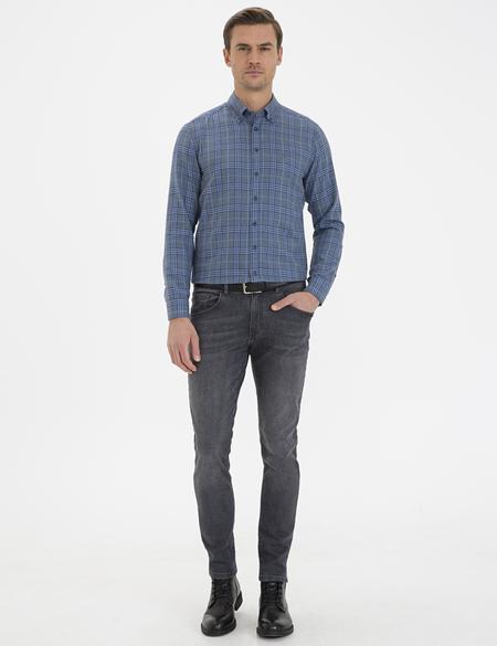 Lacivert Slim Fit Gömlek - 50233499010