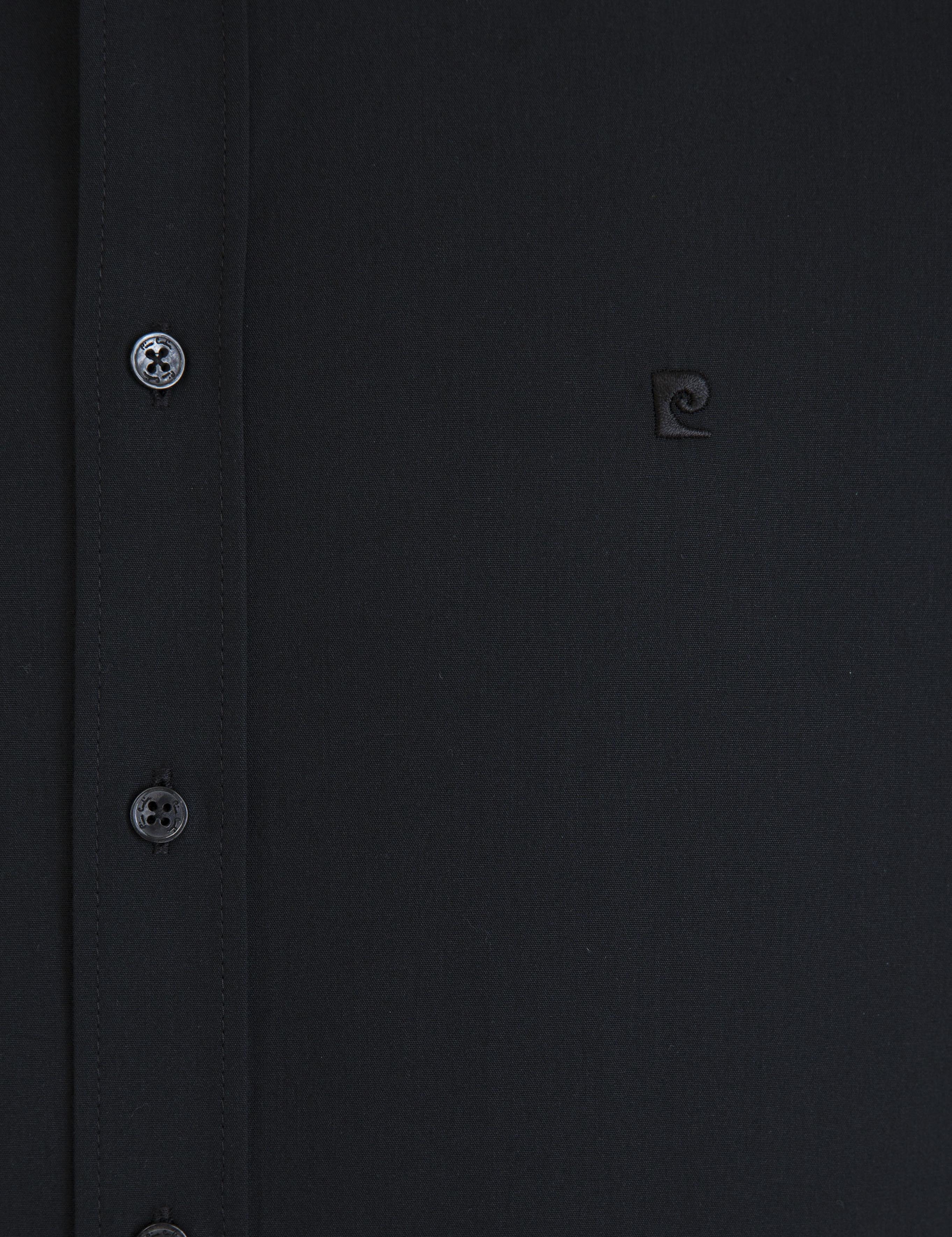 Siyah Slim Fit Basic Gömlek