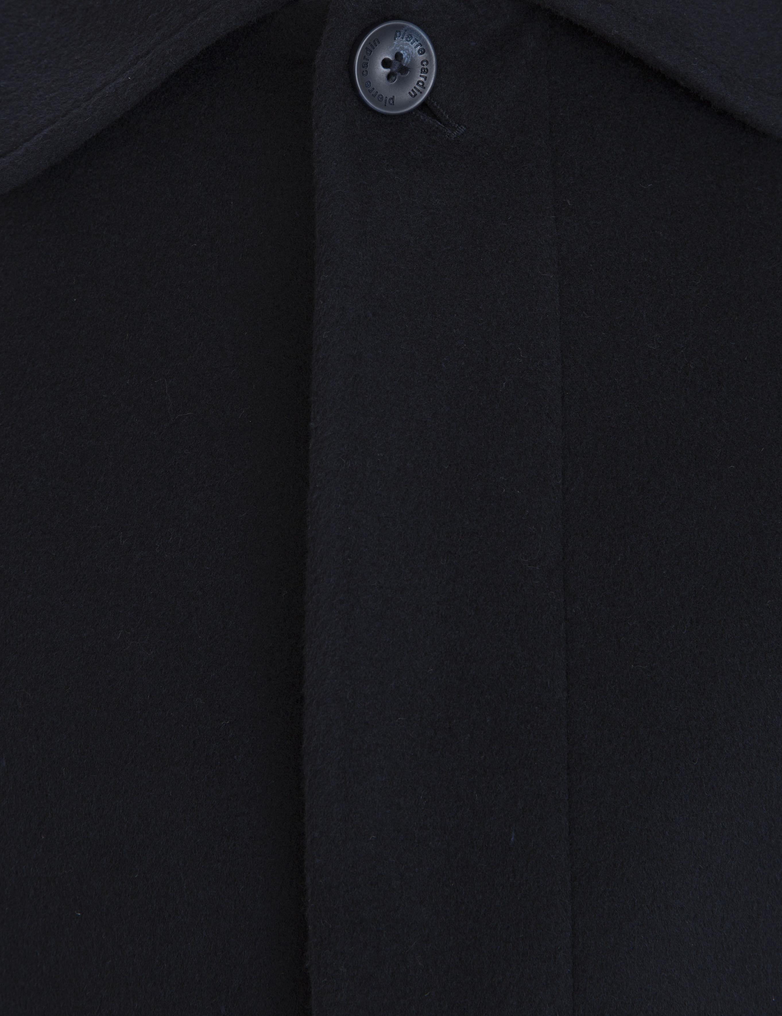 Lacivert Slim Fit Kaban Kaşe