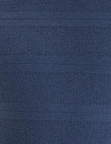 İndigo Melanj Slim Fit Balıkçı Yaka Triko Kazak - 50233728018