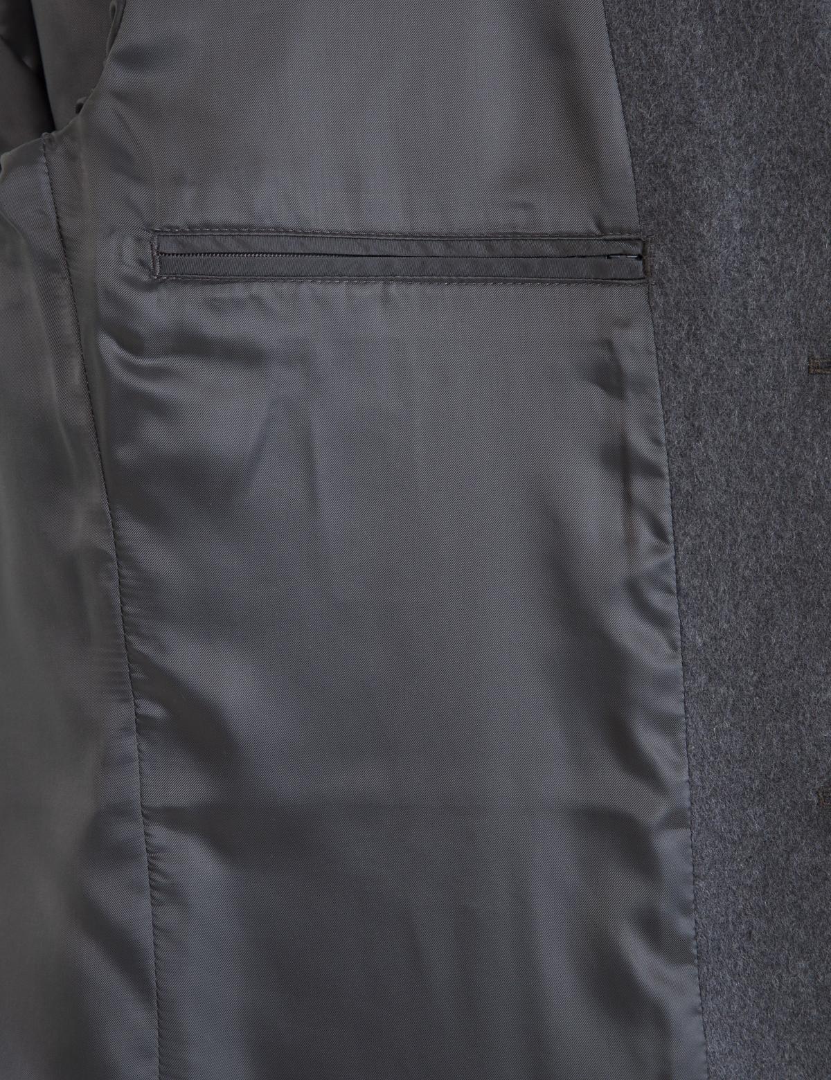 Antrasit Ekstra Slim Fit Kaban Kaşe - 50233850016