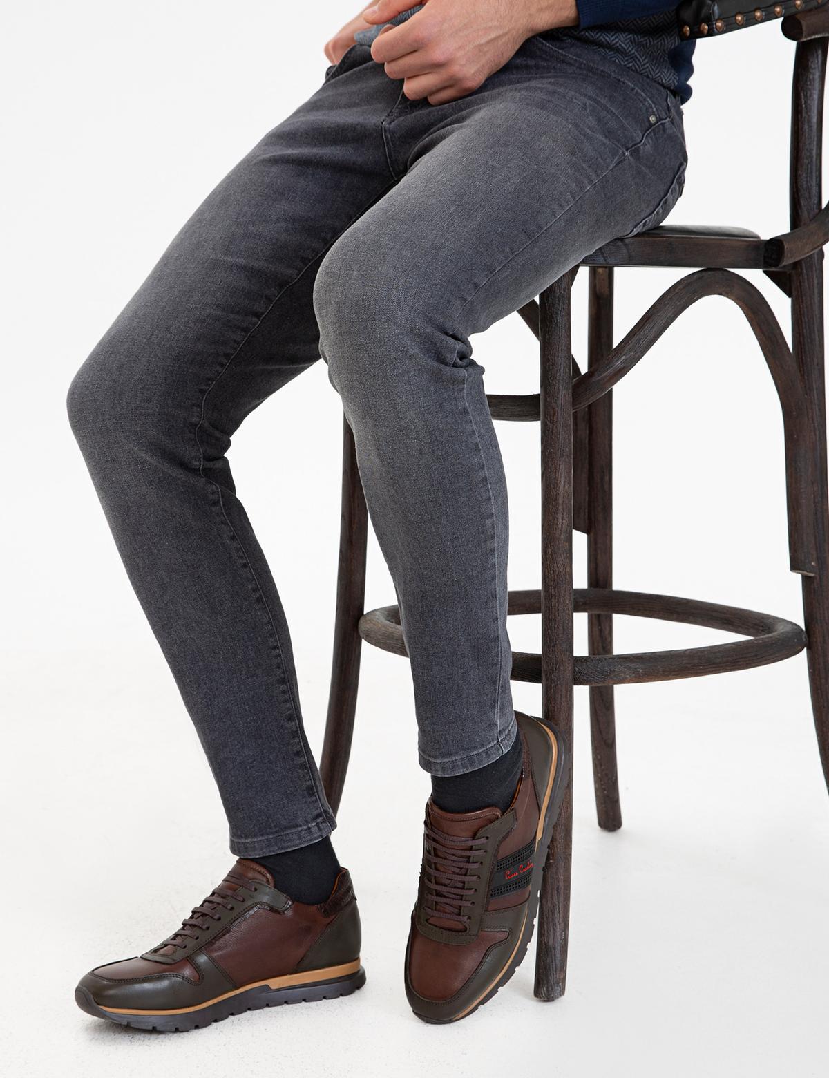 Kahverengi Sneakers Ayakkabı