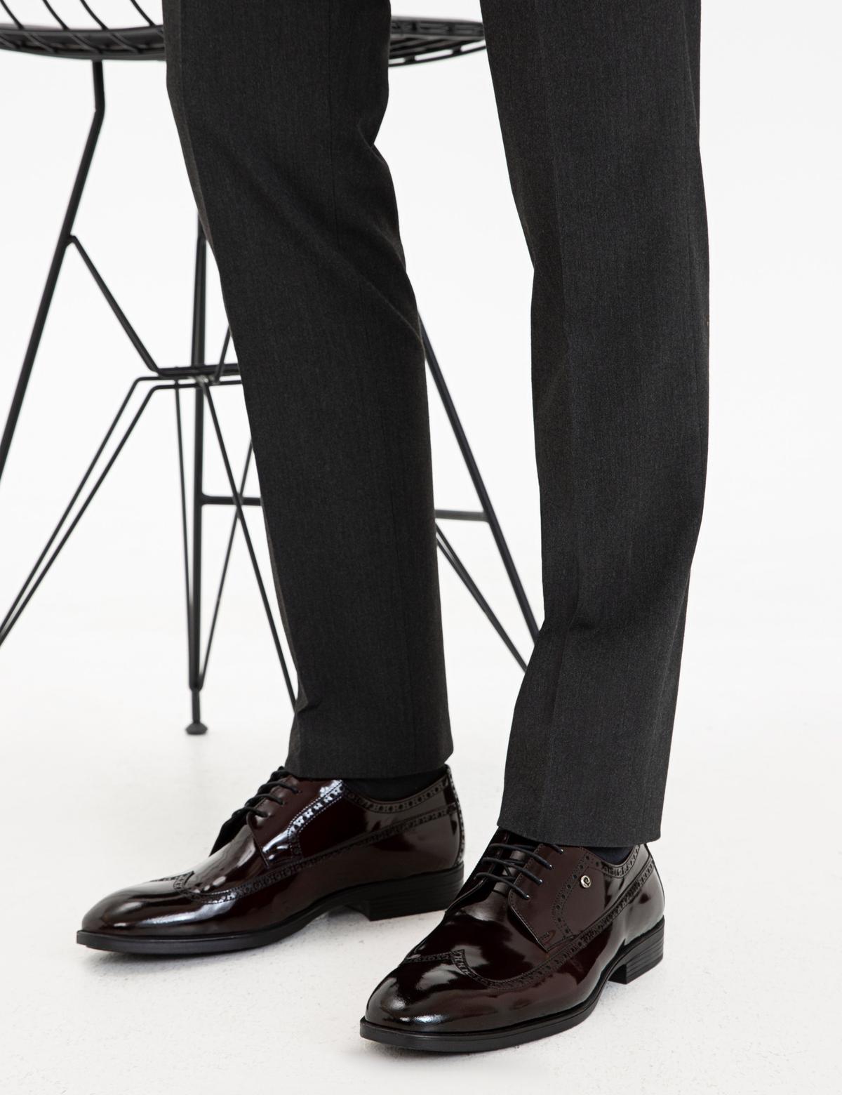 Bordo Klasik Ayakkabı