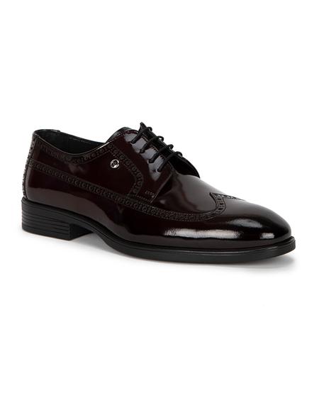 Bordo Klasik Ayakkabı - 50233886008