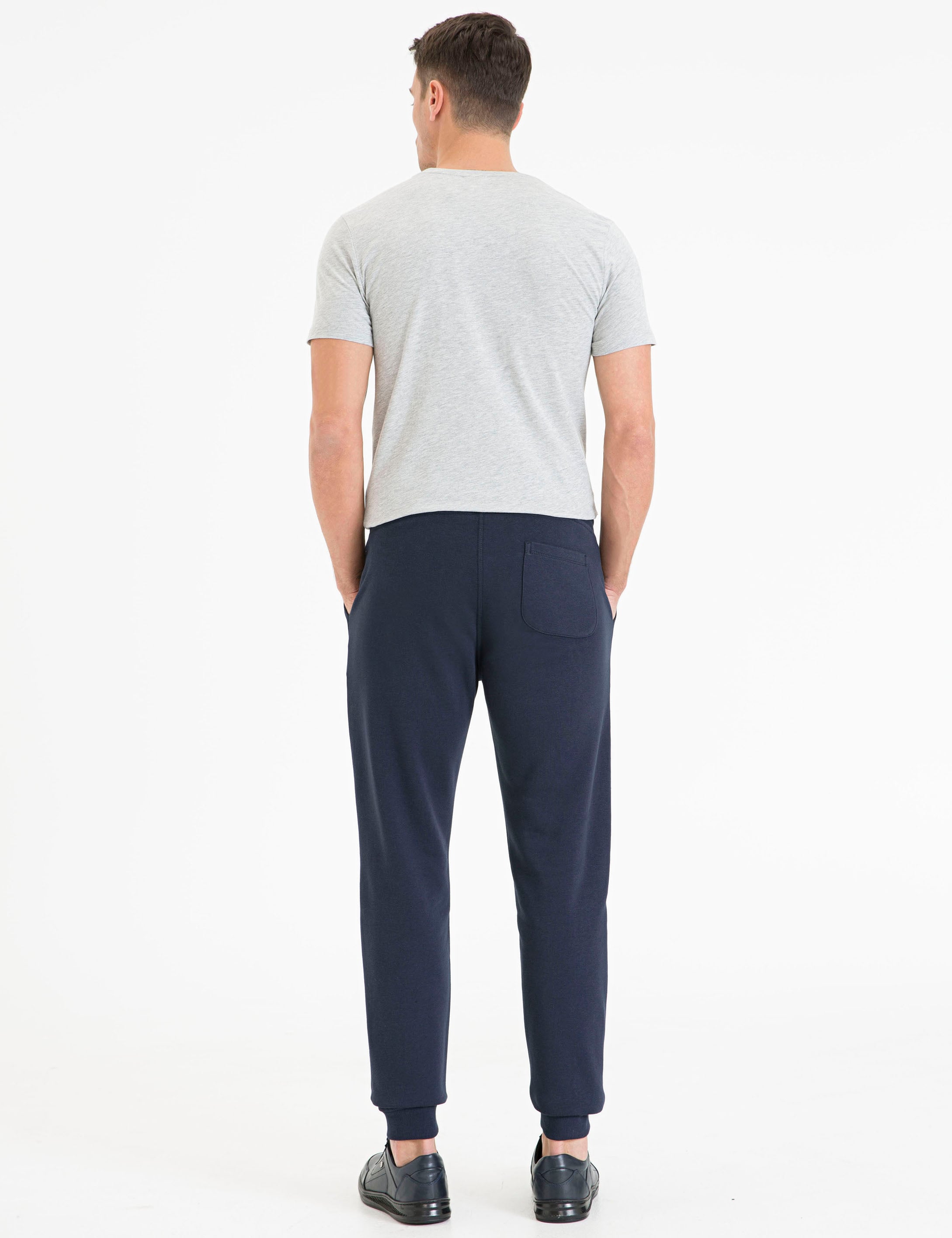 Lacivert Slim Fit Eşofman Altı - Image 3