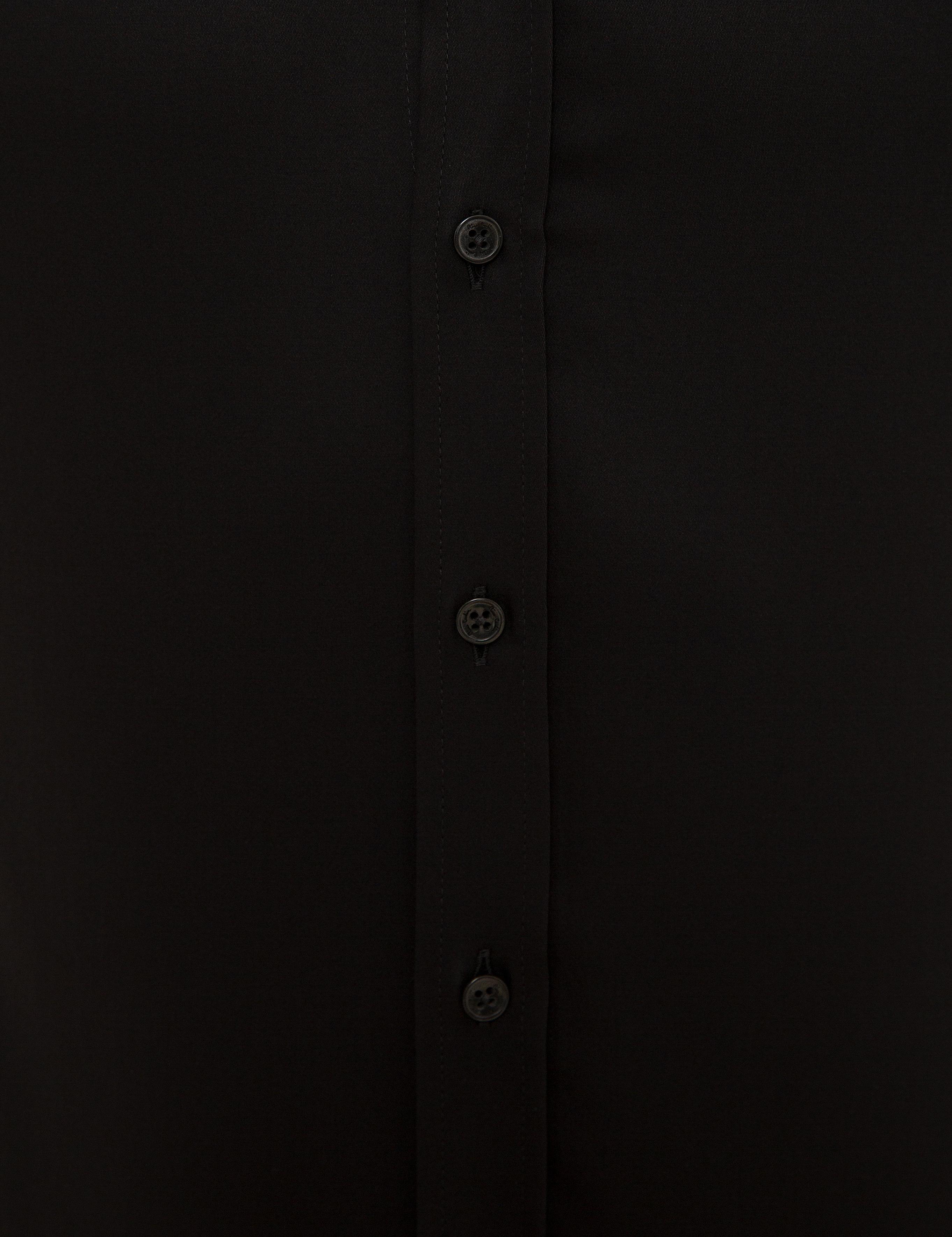 Siyah Ekstra Slim Fit Gömlek
