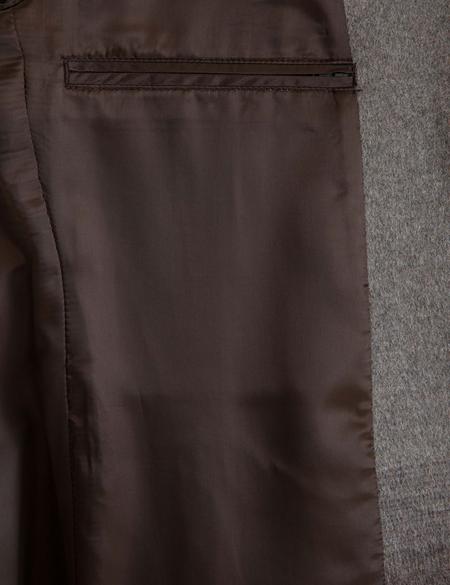 Açık Kahverengi Slim Fit Kaşe Kaban - 50230253023