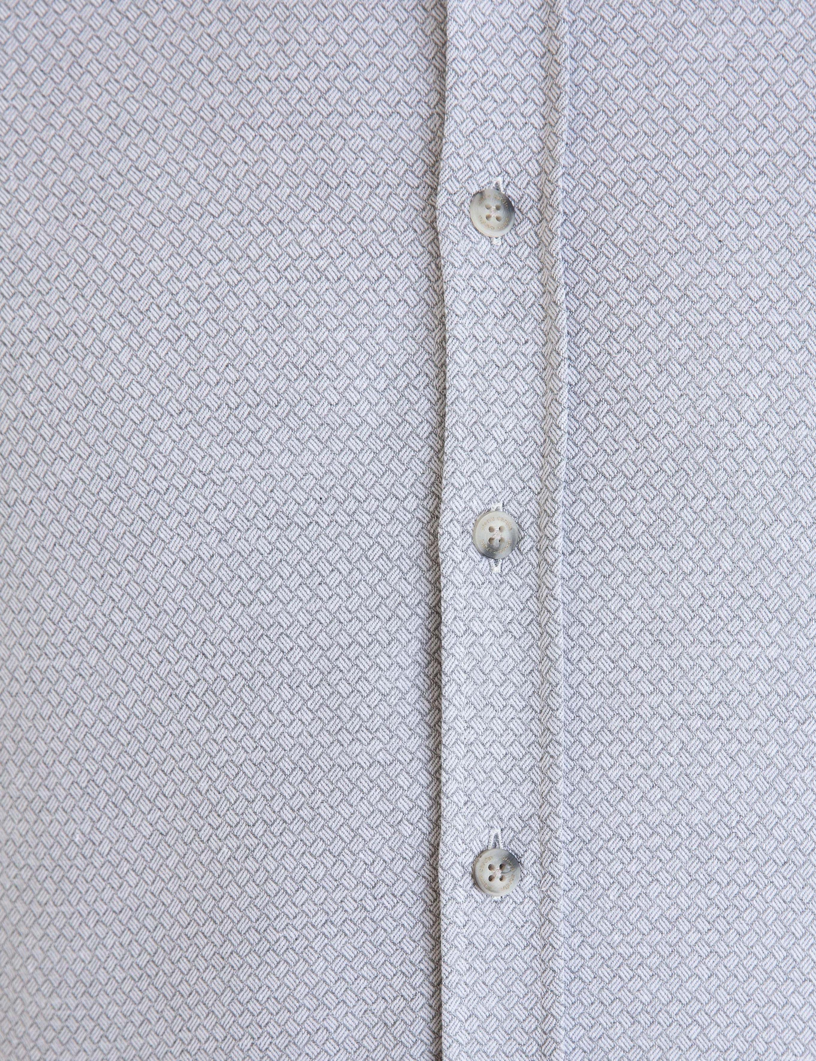 Gri Slim Fit Gömlek