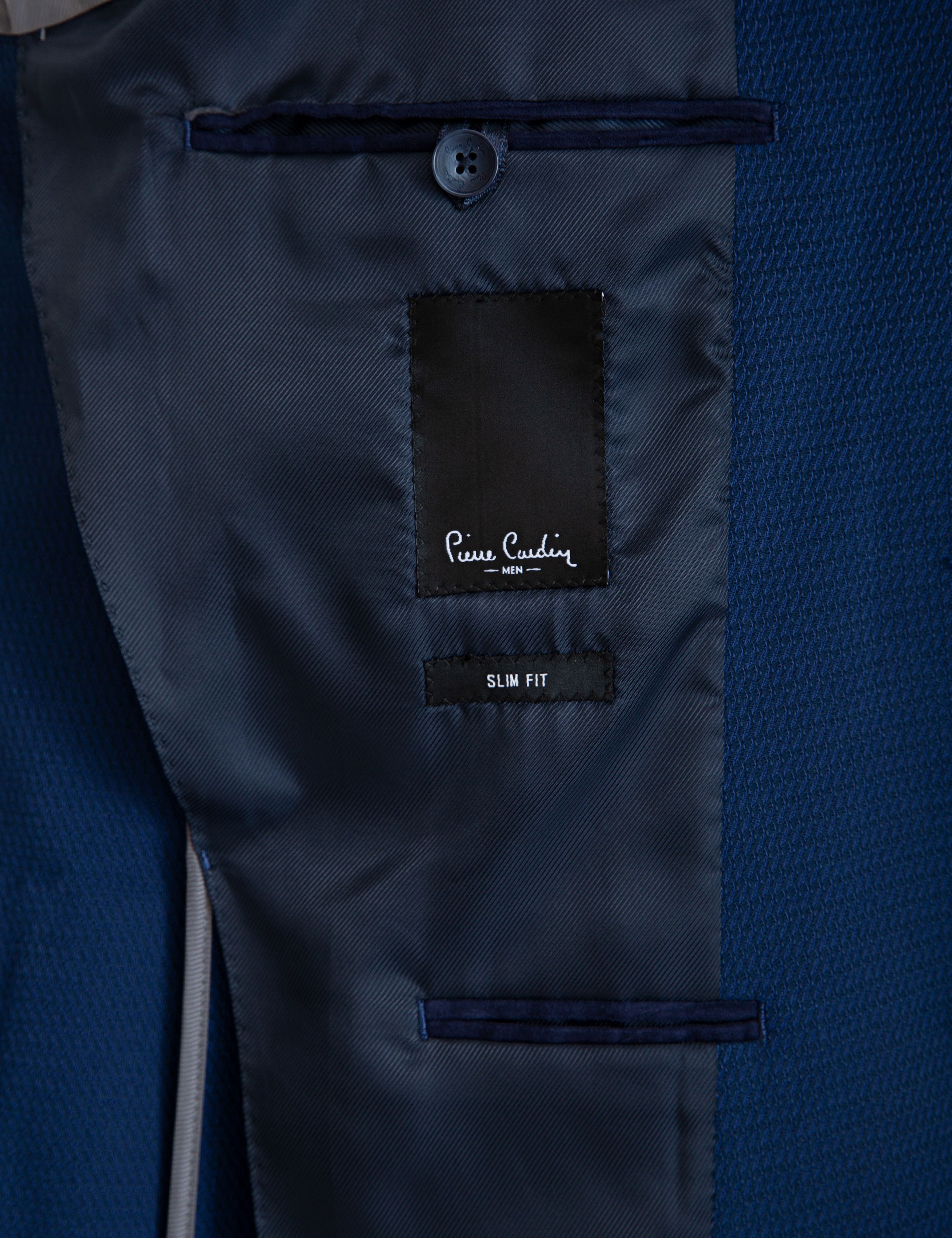 Lacivert Slim Fit Ceket