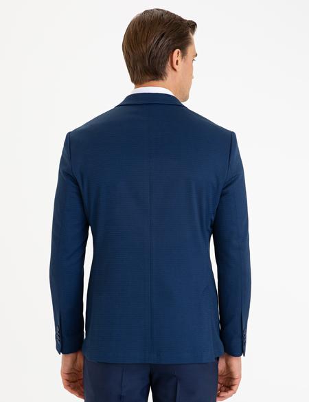 Lacivert Slim Fit Ceket - 50186478083