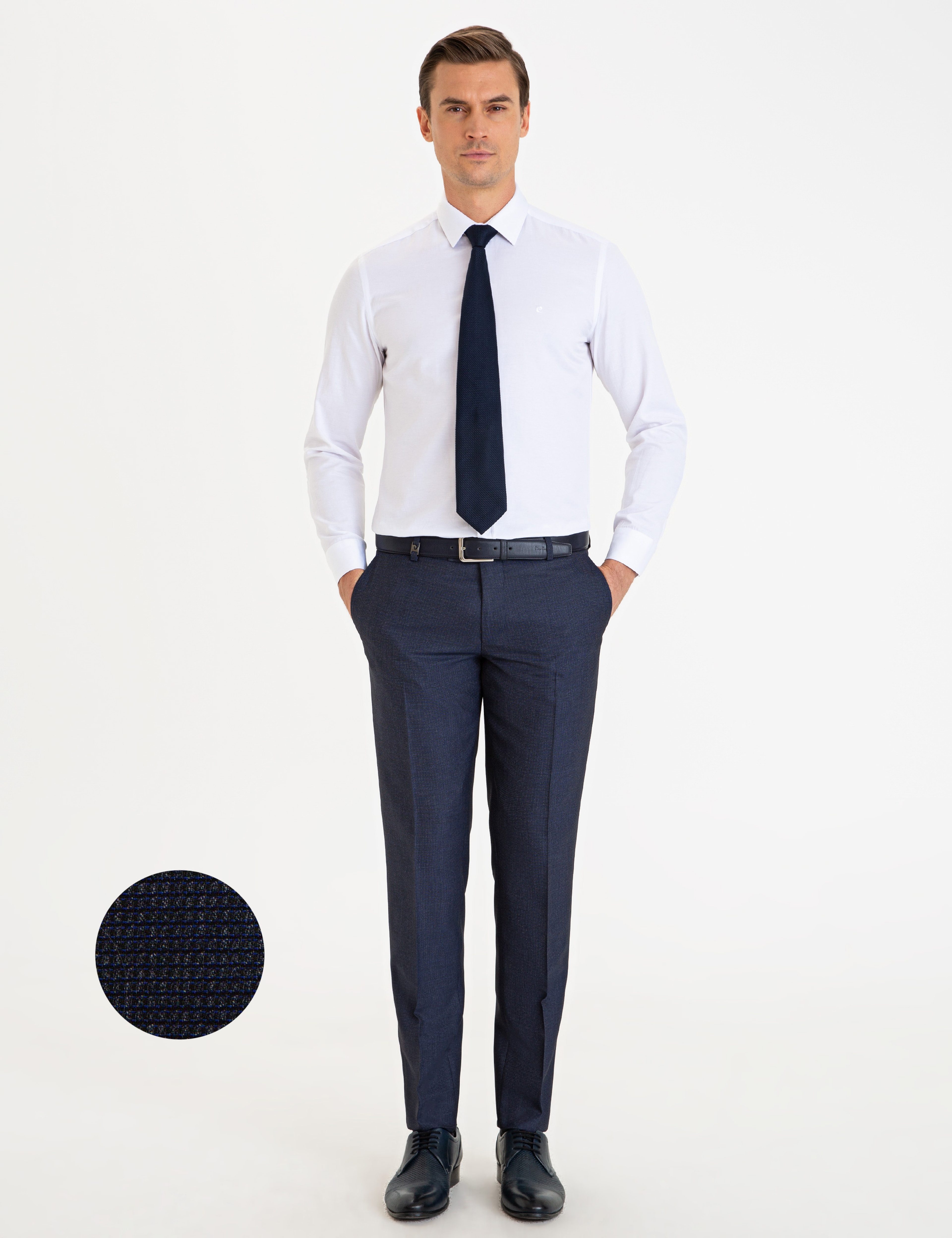 Lacivert Ekstra Slim Fit Pantolon - Image 1