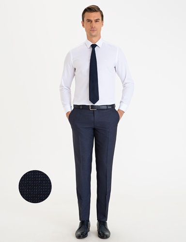 Lacivert Ekstra Slim Fit Pantolon