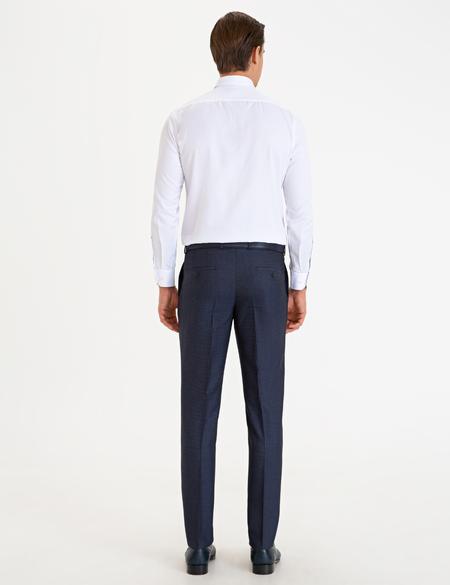 Lacivert Ekstra Slim Fit Pantolon - 50205336006