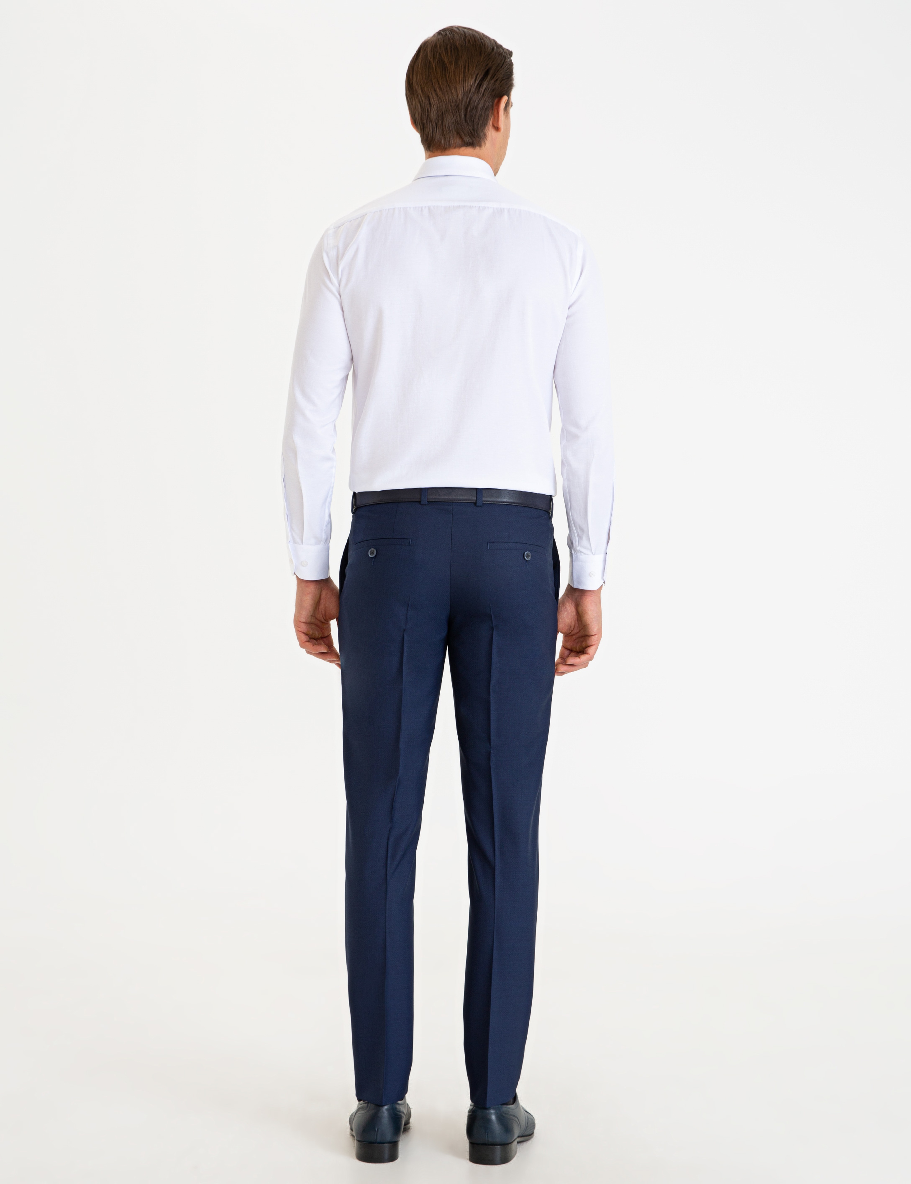 Açık Lacivert Ex. Slim Fit Kumaş Pantolon