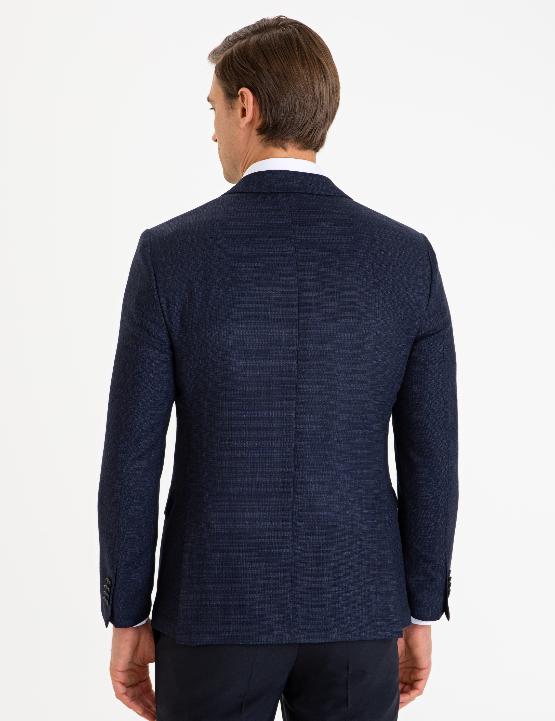 Lacivert Ekstra Slim Fit Ceket